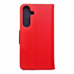 Samsung Galaxy S25 Plus Wallet case Fancy Book Red / Navy