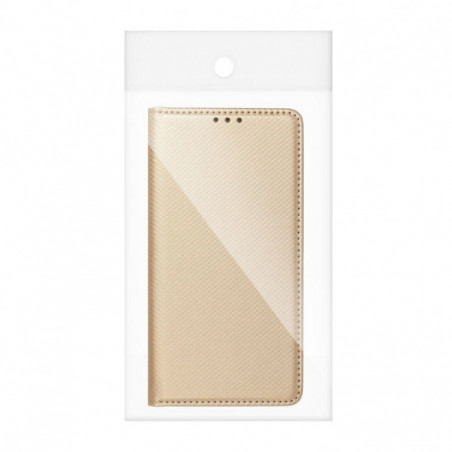 Motorola Moto G34 Wallet Cases Smart Case Book Gold