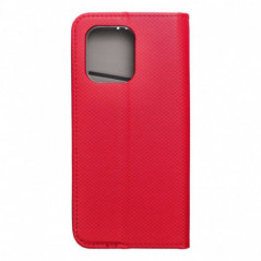 Motorola Edge Wallet Cases Smart Case Book Red