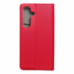 Samsung Galaxy S25 Wallet Cases Smart Case Book Red