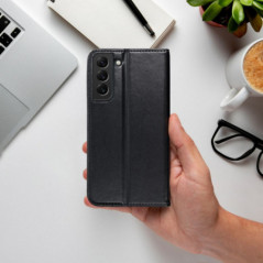 Samsung Galaxy S25 Plus Wallet Cases Smart Magneto book Black