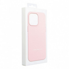 Apple iPhone 16 Plus Case Leather Mag Cover Elegant  MagSAFE  Sand pink