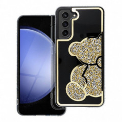 Samsung Galaxy S25 Plus Case Teddy bear Gold