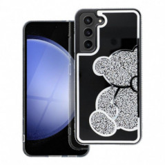 Samsung Galaxy S25 Plus Case Teddy bear Silver