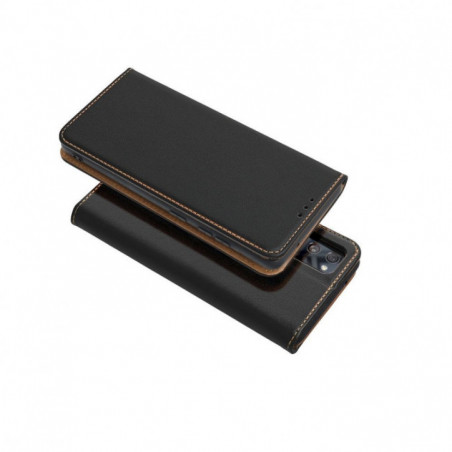 Samsung Galaxy S25 Plus Wallet Cases Leather Elegant  Black