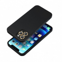 Samsung Galaxy S25 Plus Case Silicone Elegant  Black