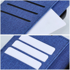 Samsung Galaxy A35 Wallet Cases GOMMA Elegant  Blue