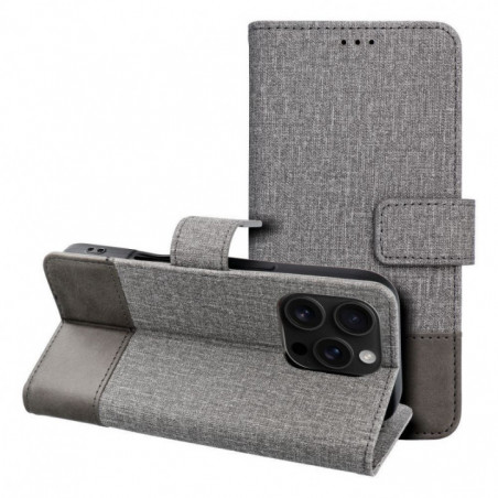Samsung Galaxy A35 Wallet Cases GOMMA Elegant  Grey