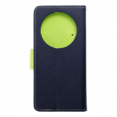 XIAOMI Redmi 14C Wallet case Fancy Book Navy / Lime