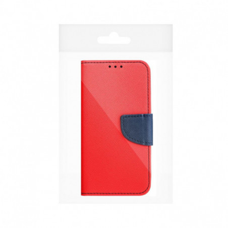 XIAOMI Redmi Note 14 5G Wallet case Fancy Book Red / Navy