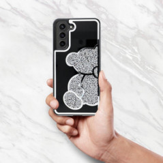 XIAOMI Redmi Note 14 Pro Plus 5G Case Teddy bear Silver