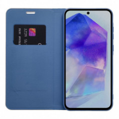 XIAOMI Redmi Note 14 Pro Plus 5G Wallet Cases LUNA Book Carbon Carbon Fibre, Elegant  Blue