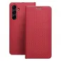 XIAOMI Redmi Note 14 Pro Plus 5G Wallet Cases LUNA Book Carbon Carbon Fibre, Elegant  Red