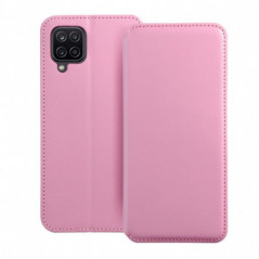 Samsung Galaxy A12 Wallet Cases Dual Pocket book Light pink