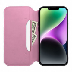 Samsung Galaxy A12 Wallet Cases Dual Pocket book Light pink