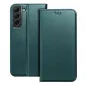 Samsung Galaxy A12 Wallet Cases Smart Magneto book Dark green