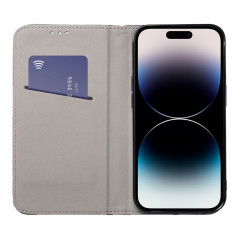 Samsung Galaxy A12 Wallet Cases Smart Magneto book Navy