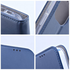 Samsung Galaxy A12 Wallet Cases Smart Magneto book Navy
