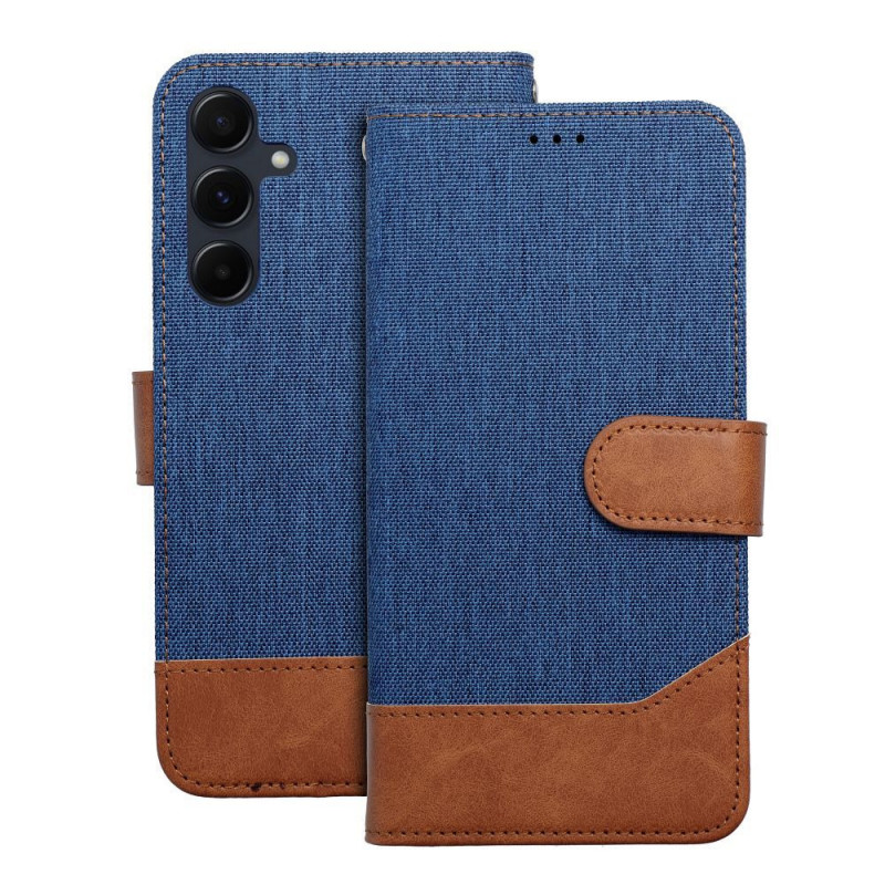 Samsung Galaxy A25 5G Wallet Cases JEANS Elegant  Blue