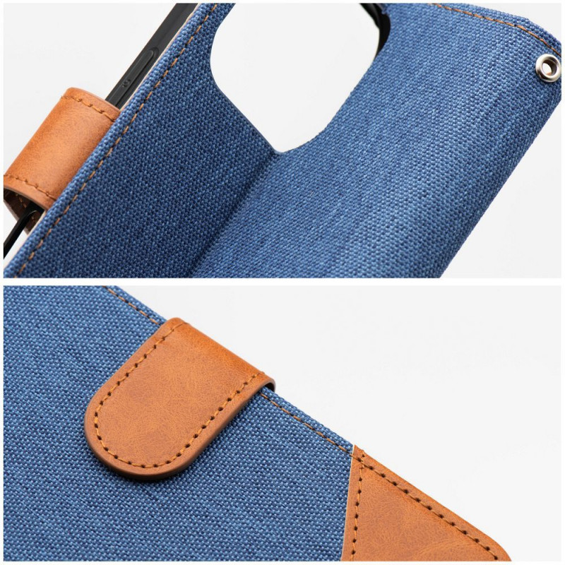 Apple iPhone 16 Pro Wallet Cases JEANS Elegant  Blue