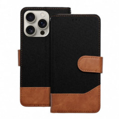 Apple iPhone 16 Pro Max Wallet Cases JEANS Elegant  Black