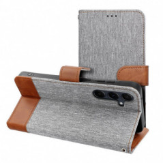 Samsung Galaxy A41 Wallet Cases JEANS Elegant  Grey