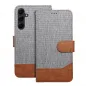 Samsung Galaxy A35 Wallet Cases JEANS Elegant  Grey Samsung Galaxy A35 Wallet Cases JEANS Elegant  Grey
