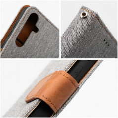 XIAOMI Redmi Note 14 4G Wallet Cases JEANS Elegant  Grey