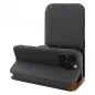 Apple iPhone 16 Pro Max Wallet Cases FOLIO Side Magnet Elegant, Carbon pattern Grey Apple iPhone 16 Pro Max Wallet Cases FOLIO Side Magnet Elegant, Carbon pattern Grey