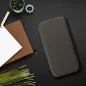 XIAOMI Redmi A3 Wallet Cases FOLIO Side Magnet Elegant, Carbon pattern  Brown