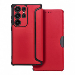 Samsung Galaxy S23 Ultra 5G Wallet Cases Razor Book Carbon Fibre, Carbon pattern