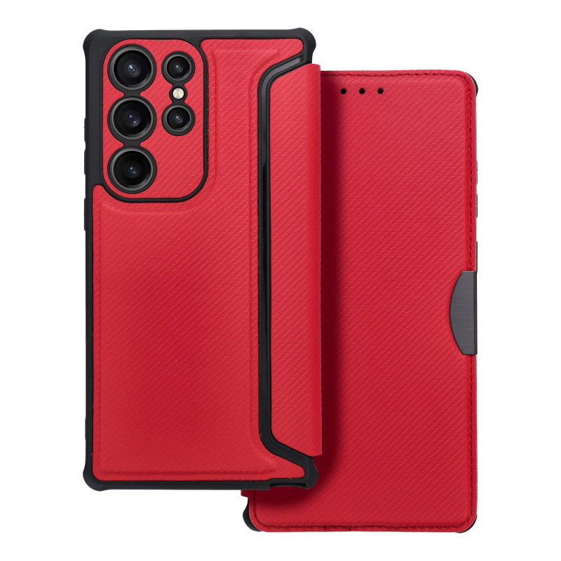 Samsung Galaxy S23 Ultra 5G Wallet Cases Razor Book Carbon Fibre, Carbon pattern Samsung Galaxy S23 Ultra 5G Wallet Cases Razor Book Carbon Fibre, Carbon pattern