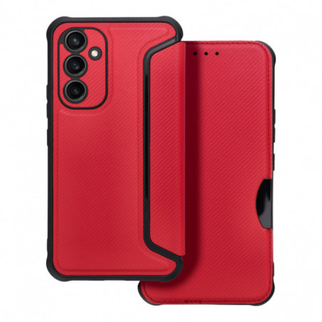 Samsung Galaxy A54 Wallet Cases Razor Book Carbon Fibre, Carbon pattern