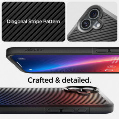 Apple iPhone 16 Hardened cover Spigen Armor Black