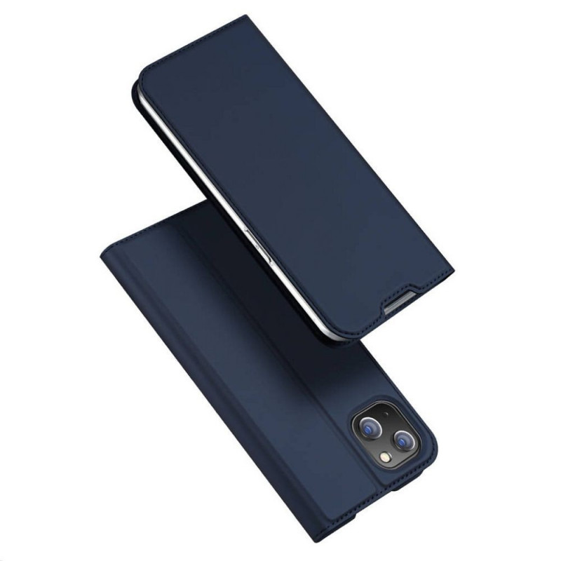 Apple iPhone 14 Plus Case Dux Ducis Leather Blue