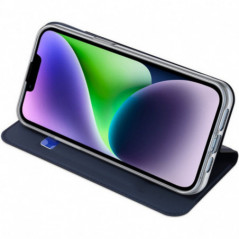 Apple iPhone 15 Plus Case Dux Ducis Leather Blue