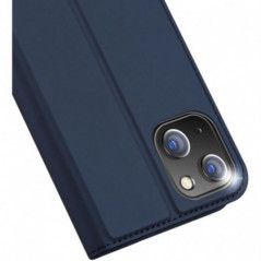 Apple iPhone 15 Plus Case Dux Ducis Leather Blue
