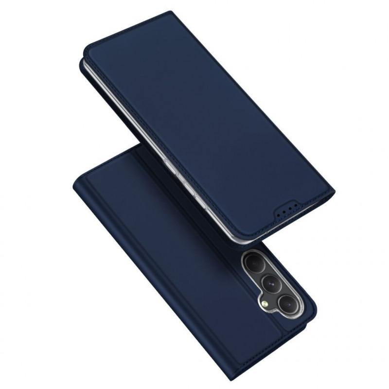 Samsung Galaxy S23 FE Case Dux Ducis Leather Blue