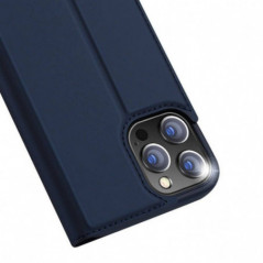 Apple iPhone 13 Pro Max Case Dux Ducis Leather Blue