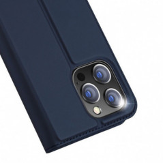 Apple iPhone 15 Case Dux Ducis Leather Blue
