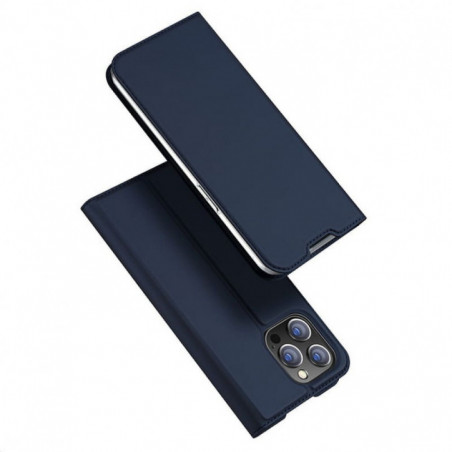 Apple iPhone 14 Pro Case Dux Ducis Leather Blue