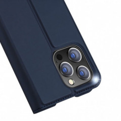 Apple iPhone 14 Pro Case Dux Ducis Leather Blue