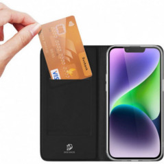 Apple iPhone 15 Plus Case Dux Ducis Leather Black