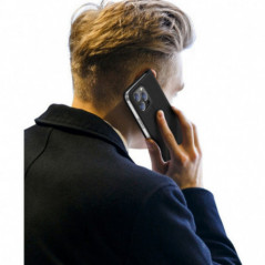 Apple iPhone 15 Pro Case Dux Ducis Leather Black