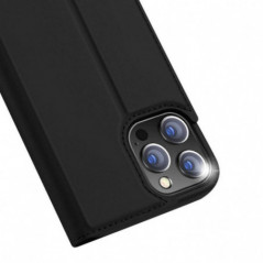 Apple iPhone 13 Pro Case Dux Ducis Leather Black