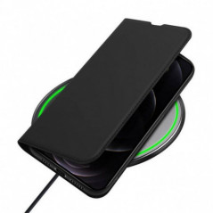 Apple iPhone 13 Pro Max Case Dux Ducis Leather Black