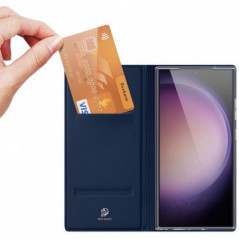 Samsung Galaxy S24 ULTRA Case Dux Ducis Leather Blue