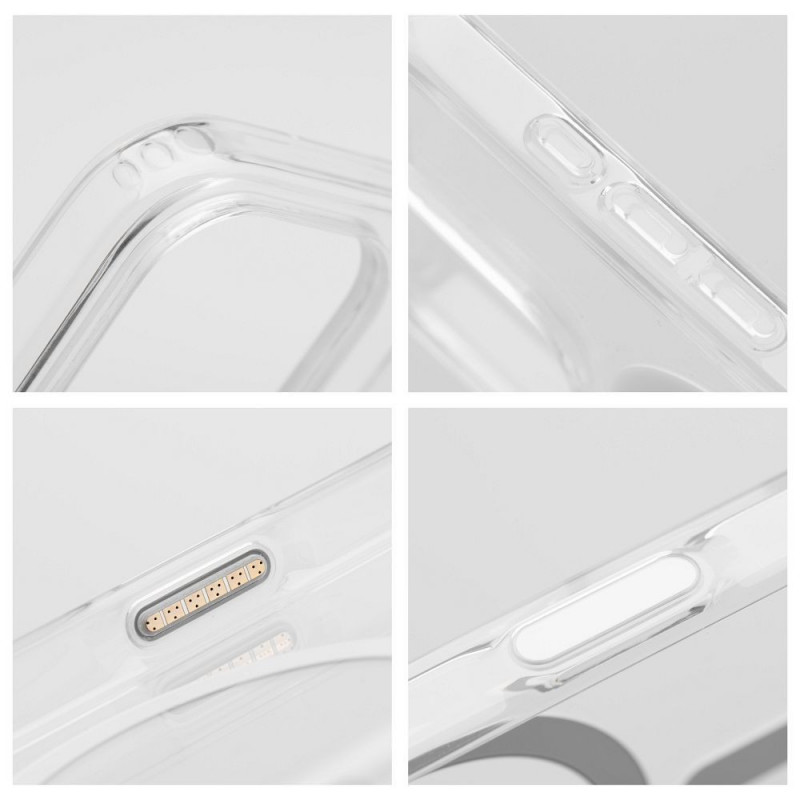 Apple iPhone 16 Pro Case Clear Mag Cover MagSAFE  Transparent