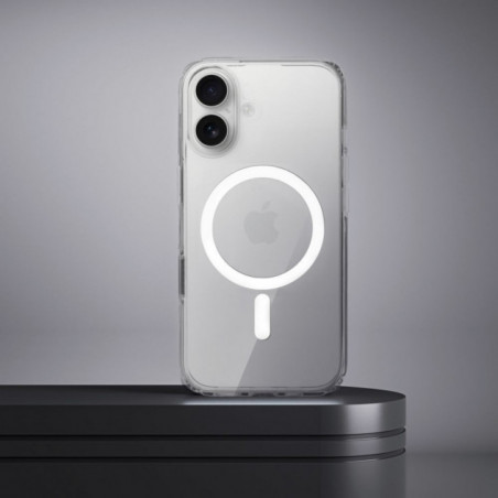 Apple iPhone 16 Case Clear Mag Cover MagSAFE  Transparent