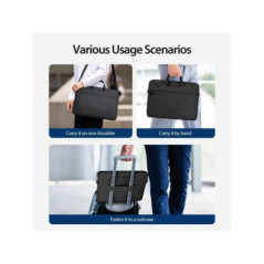 Dux Ducis case LBJB for laptop 15.5-16in Shoulder Bag black